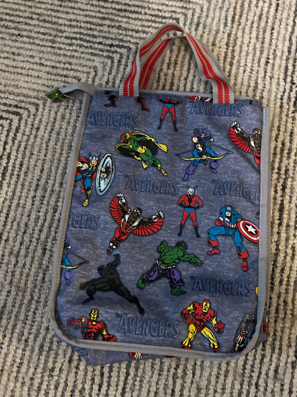 Pottery Barn Kids Marvel Avengers Kids Tote Bag Lunch Bag